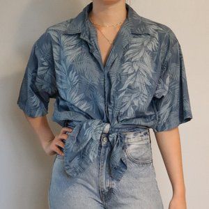 Puritan | Blue Hawaiian Summer Button Up | 050